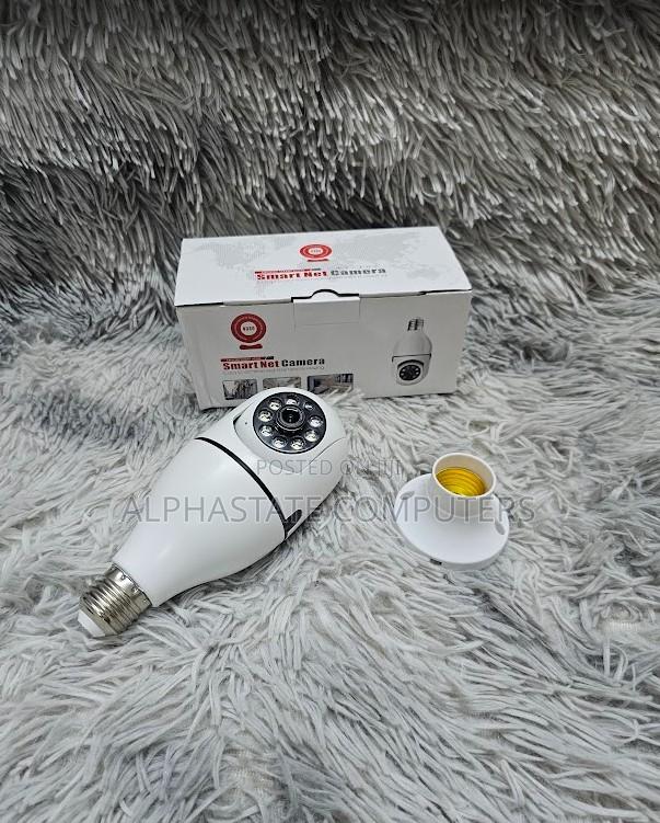 Bulb PTZ Camera Smart Wifi Nanny Camera CCTV for Indoor Security - main view