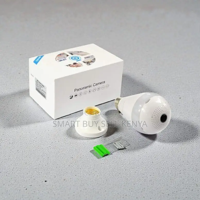 Smart Home Wifi Bulb Camera 1080p Full Hd With Instant Alerts