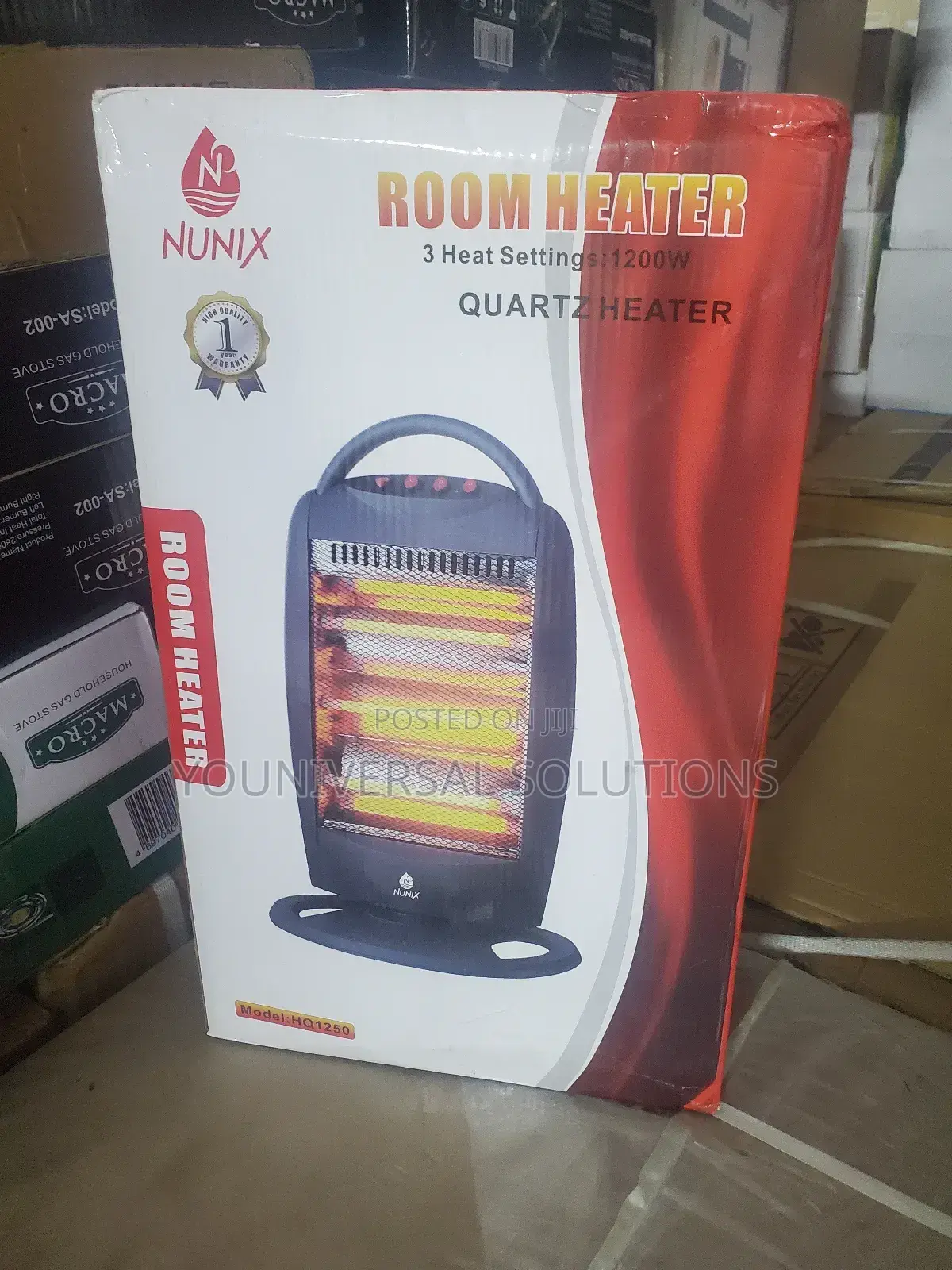 Nunix Ceramic Quartz Room Heater