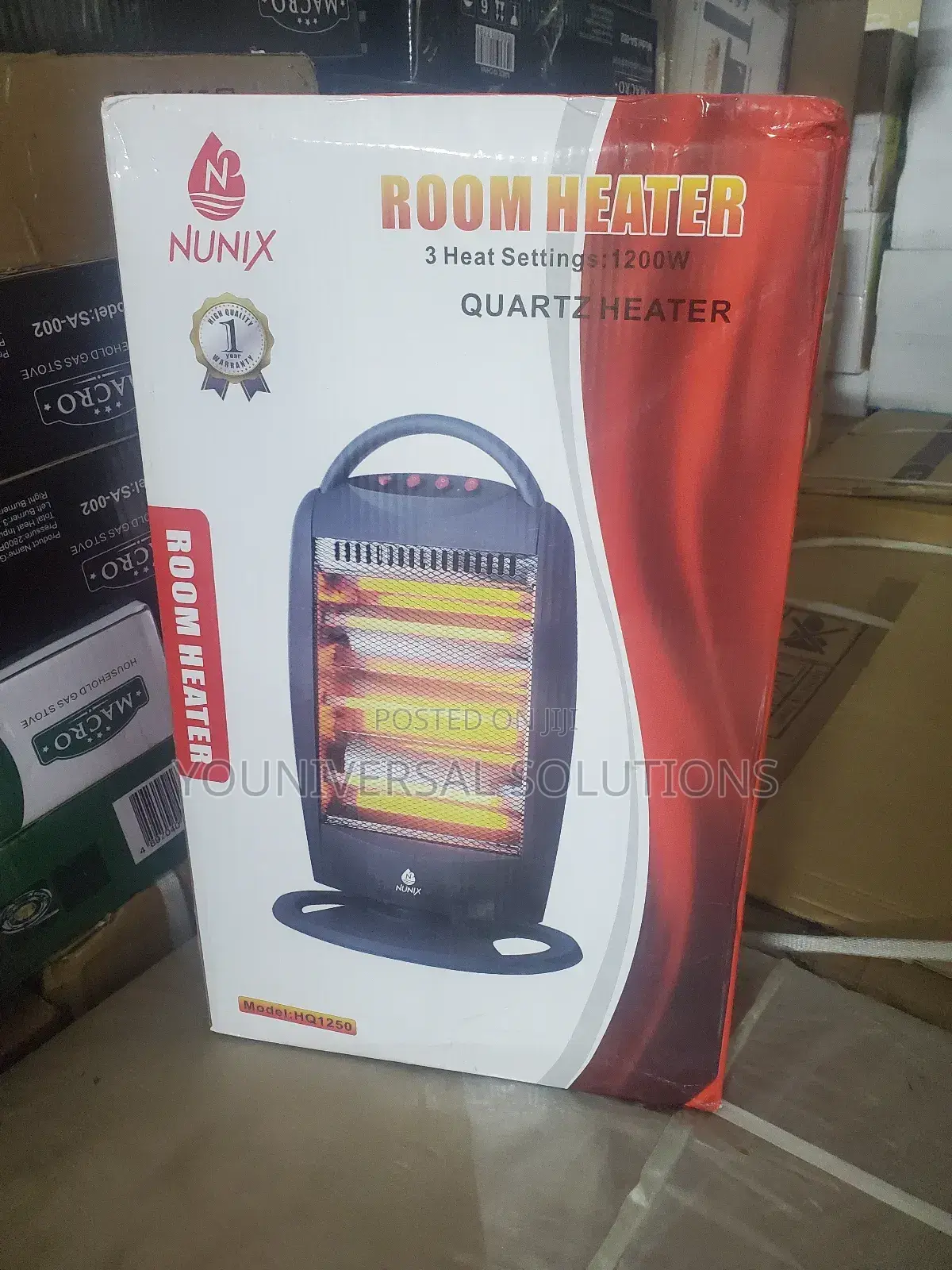 Nunix Ceramic Quartz Room Heater