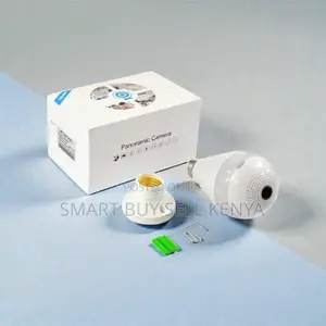 Office Security Wifi Bulb Camera 1080p With Colored Night Vision