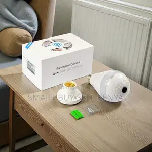 Panoramic Wifi Bulb Camera 1080p Full Hd With Video Playback Support