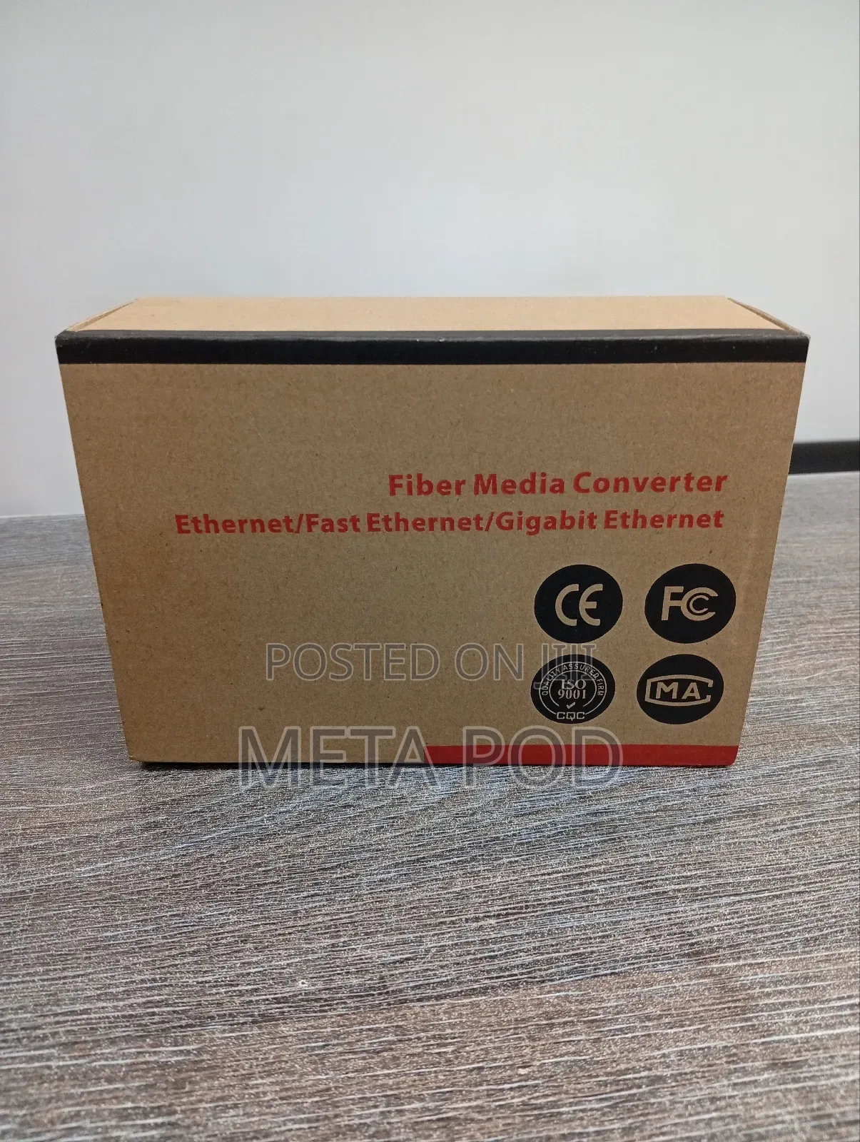 Fiber Media Converter 10/100base-Tx to 100base-Fx