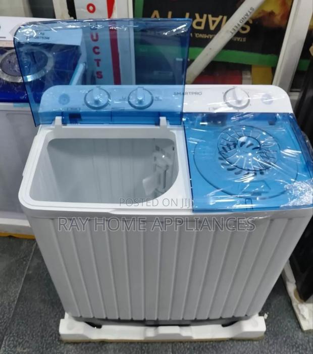 Smartpro 8kg Semi Automatic Twin-Tub Washing Machine