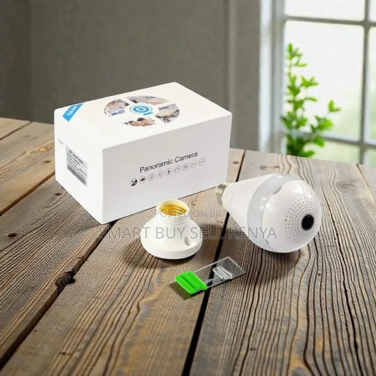 Panoramic 1080p Full Hd Wifi Camera With Pir Human Detection