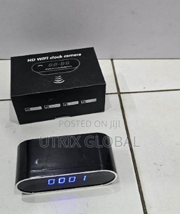 1080p Full Hd Audio Video Recorder Alarm Table Clock Camera Indoor