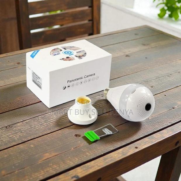 Full Hd 1080p Wifi Bulb Camera With Custom Privacy Settings