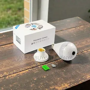 Office Security Bulb Camera 1080p With Real-Time Remote Viewing