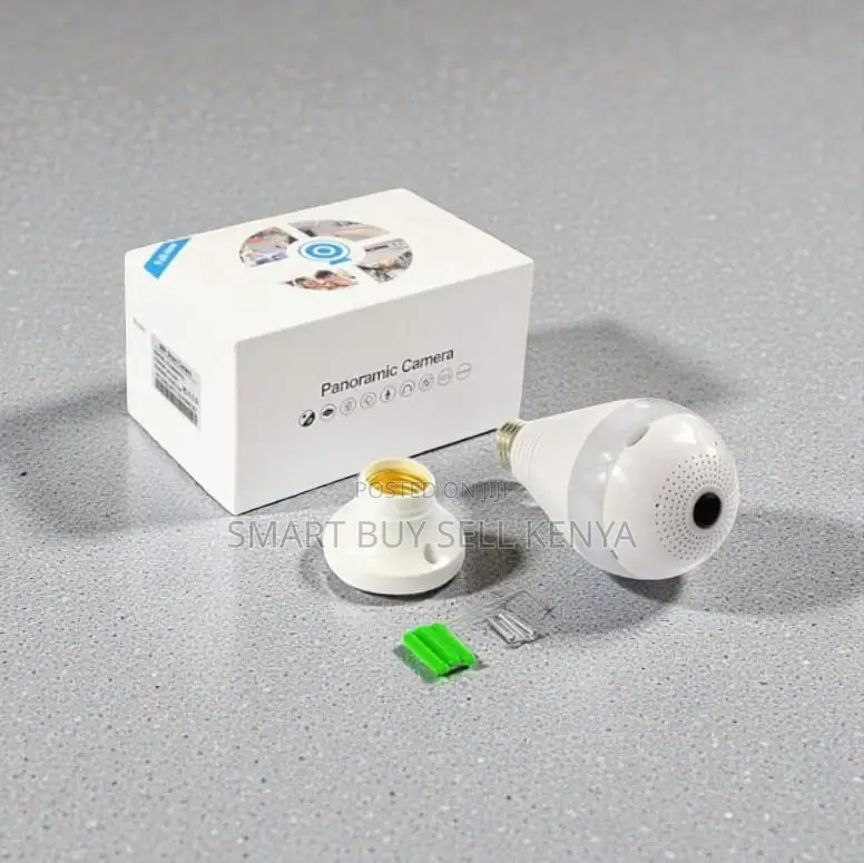 Home Security Bulb Camera 1080p With Real-Time Remote Viewing