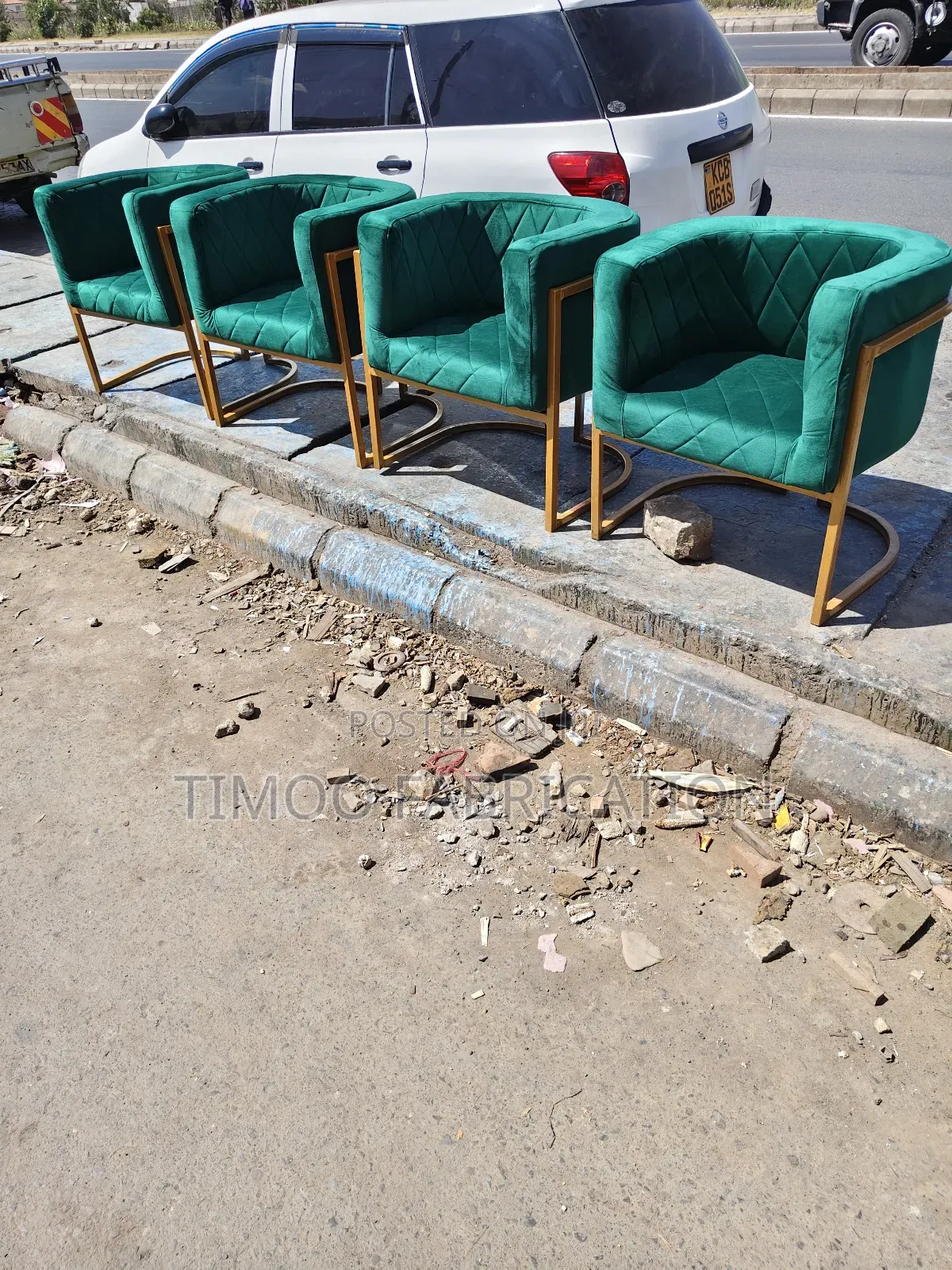 Salon C Shape Styling Seats 