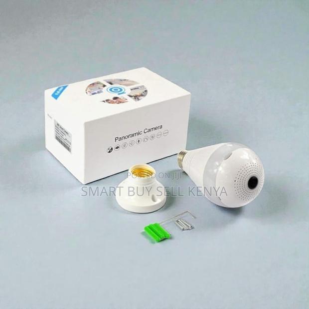 1080p Wifi Security Bulb Camera With High-Definition Video