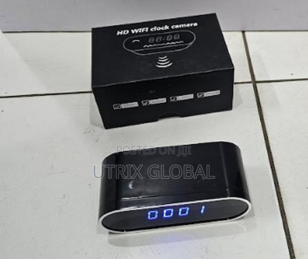 Table Clock Camera Alarm Setting Mini Camera Night Vision