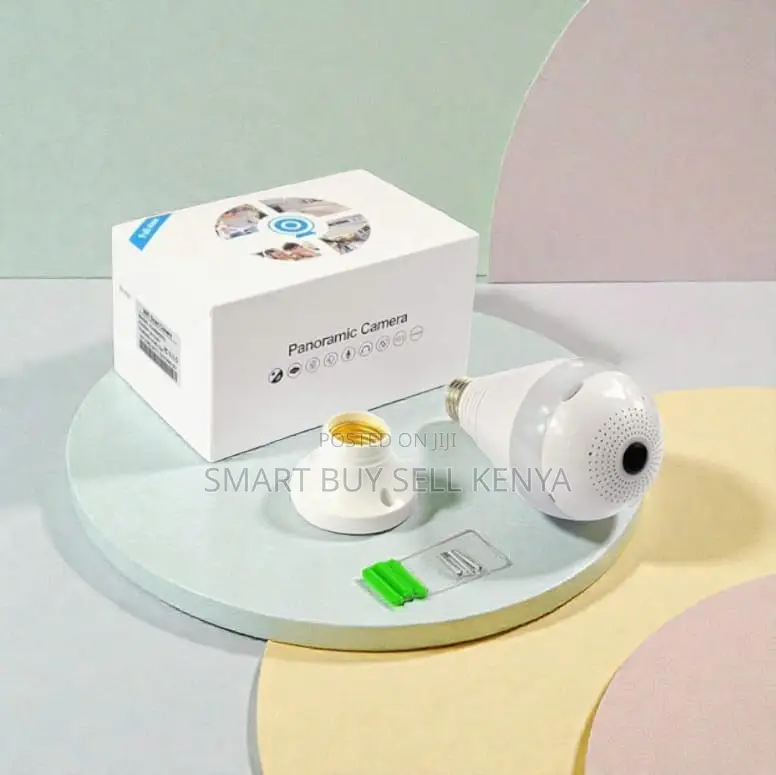 Easy Setup High-Definition Video 1080p Wifi Security Bulb Camera