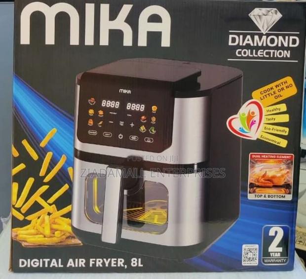 *Mika Air Fryer Digital 8l Power, Precision, and Healthy Cooking