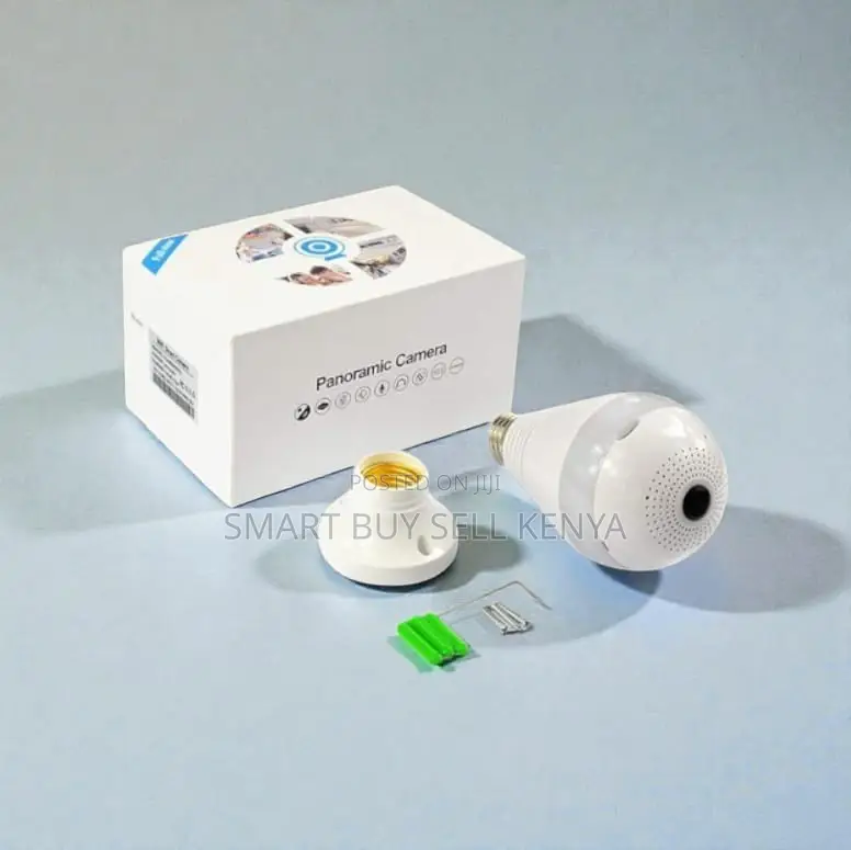 Wifi Bulb Camera 1080p With Cloud Storage Support and Flashing Lights