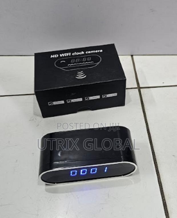 Hd 1080p Dv Dvr Small Ip Mini Camera Table Clock Camera