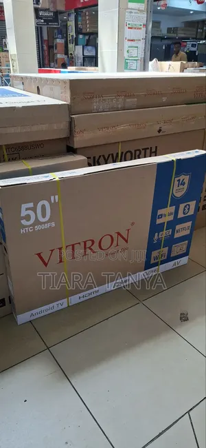 Vitron 50 Inch Qled Smart Android Frameless Tv