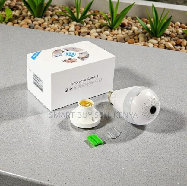 Home Security Bulb Camera 1080p Full Hd With Smart Motion Tracking