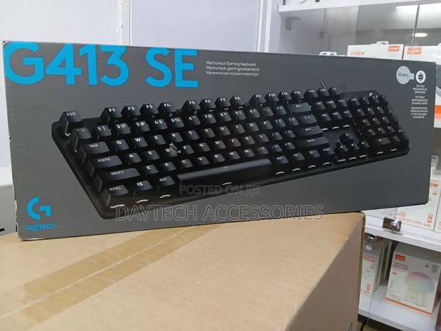 The Logitech G413 Se Full-Size Mechanical Gaming Keyboard - Black - thumbnail 3
