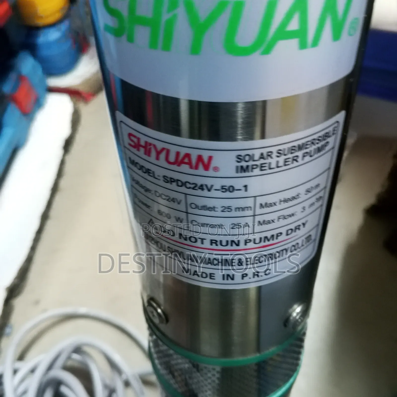 Dc Solar Submersible Water Pump 24v,50m Head