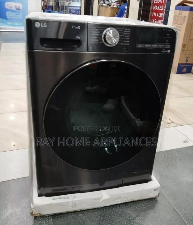 F4v9bwp2ee
Lg 12kg Front Loader Washer/Ai Dd/Steam/Turbowash Wash Spin