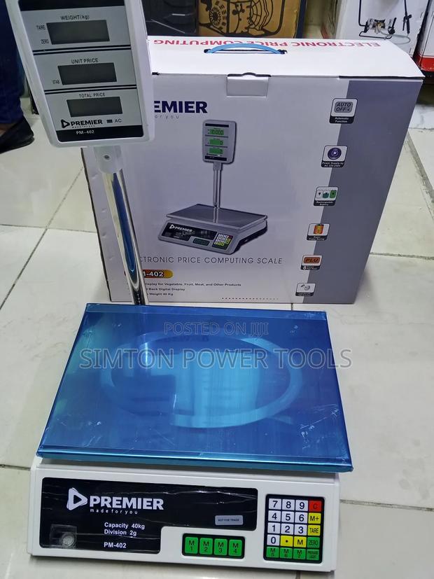 30kg Acs Weighing Scale With Guard - main view