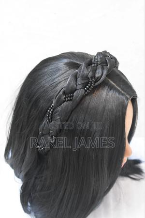 Black Push Back Head Band. - thumbnail 2