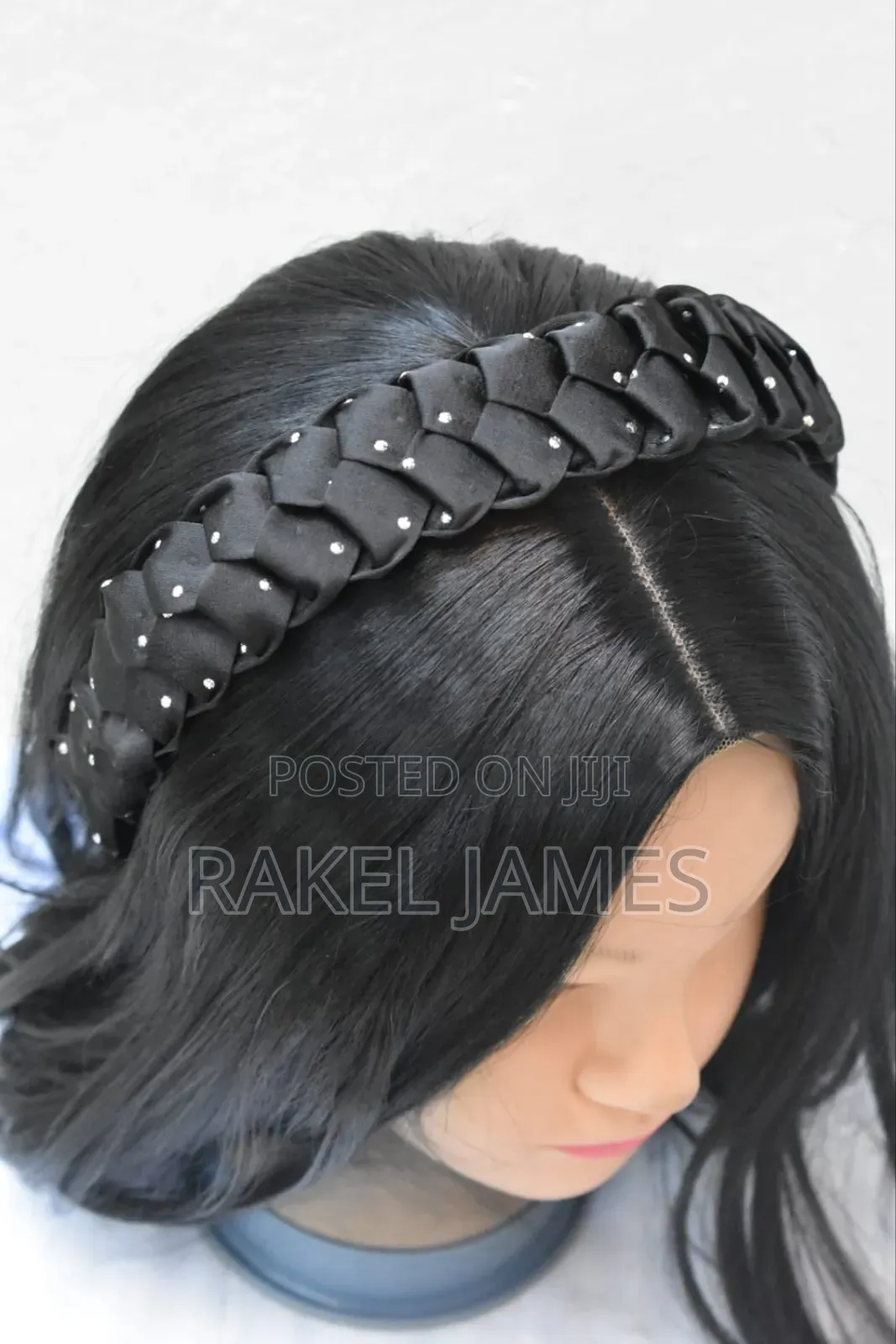 Black Push Back Head Band.