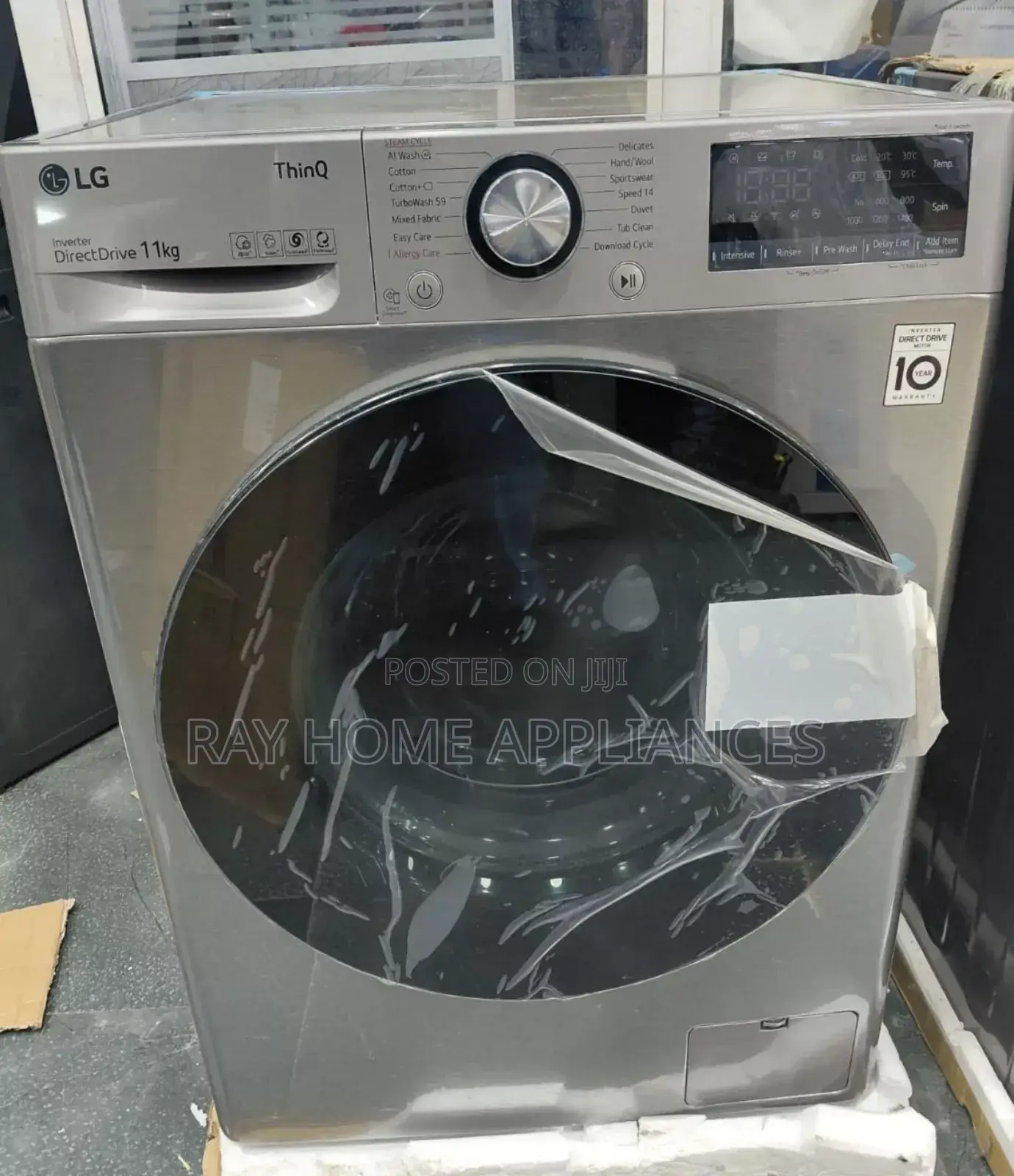 F4y5eygypv Lg 11kg Wash and Spin Front Load Washing Machine