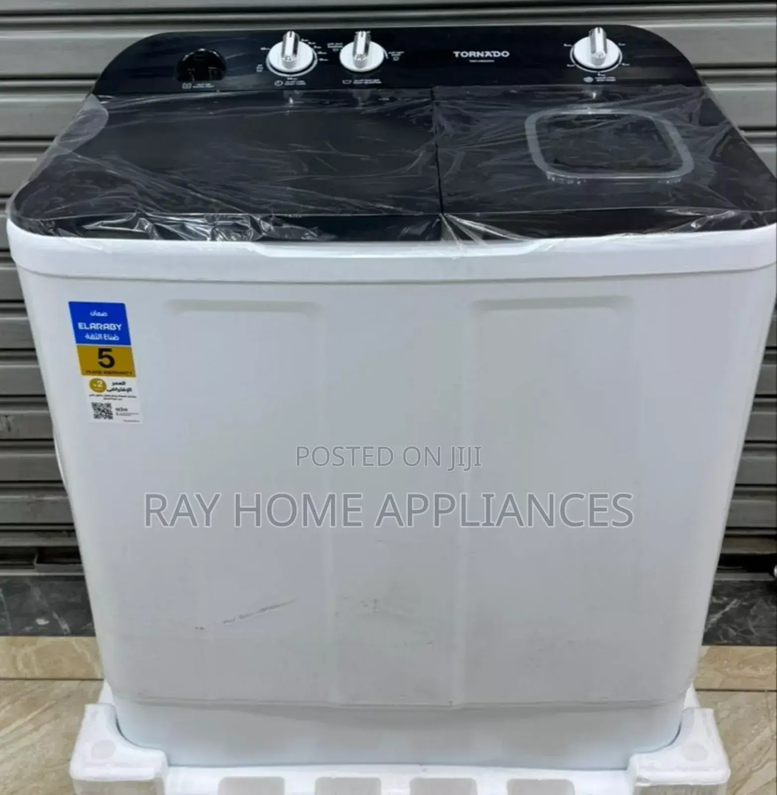 10kg Tornado Twin Tub Washing Machines Topload