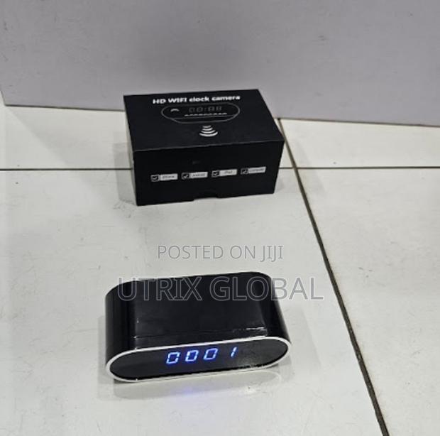 Wireless Hidden Table Clock Camera Full Hd 1080p Indoor Camera - main view