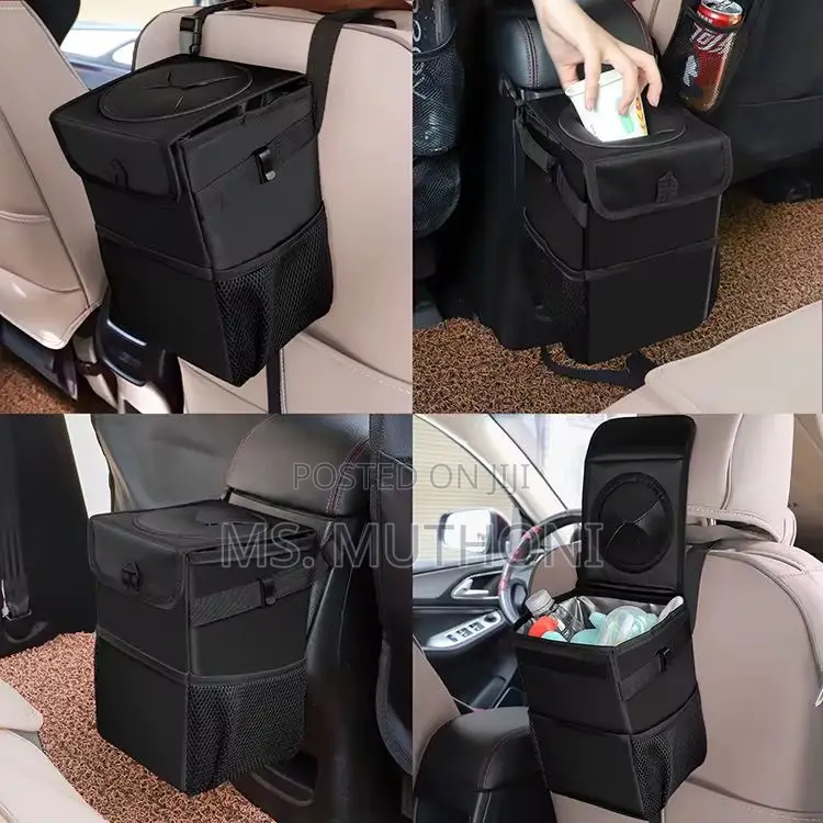 *Foldable Leakproof Car Trash Can / Car Organizer-