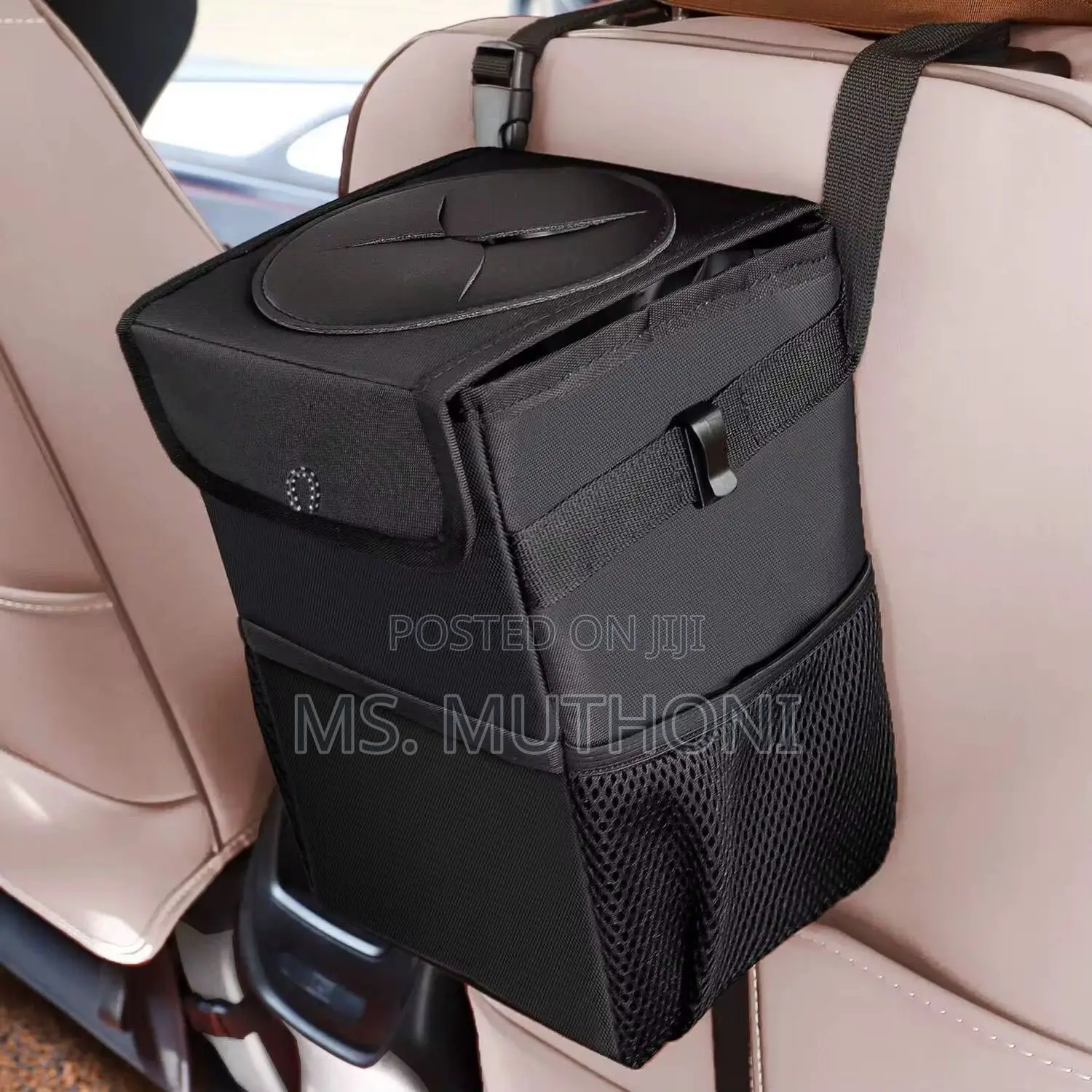 *Foldable Leakproof Car Trash Can / Car Organizer-