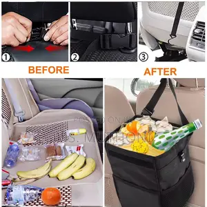 *Foldable Leakproof Car Trash Can / Car Organizer-