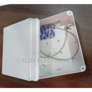 Vintage 200×200mm Electrical Adapter Box Fw8