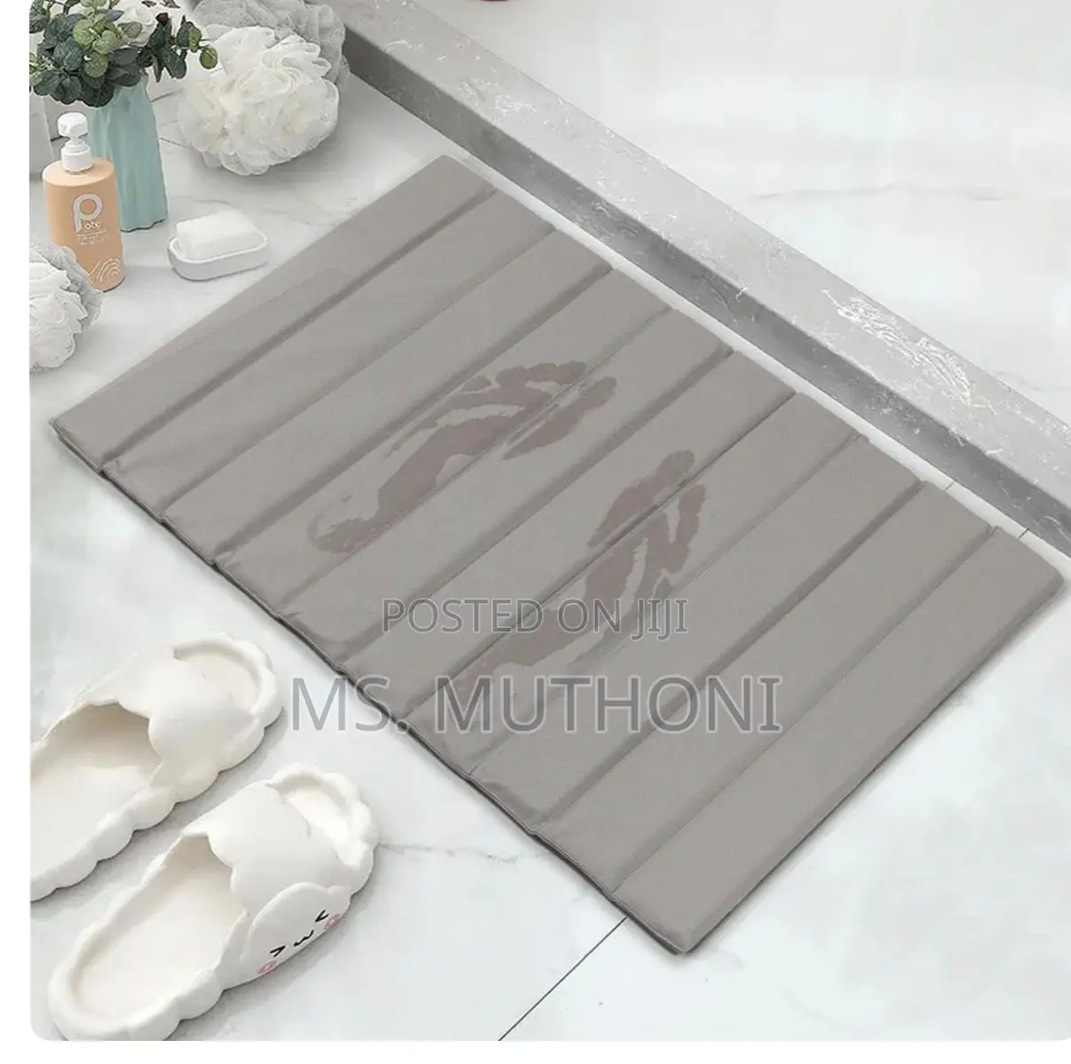 Multifunctional Fast Drying Stone Dish Drying / Bath Mat