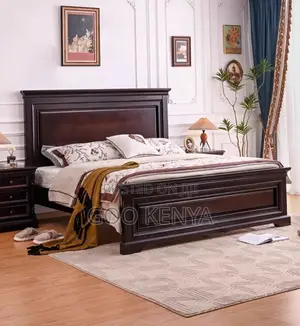 Home Bed; Master Bedroom High-end Wooden Bed