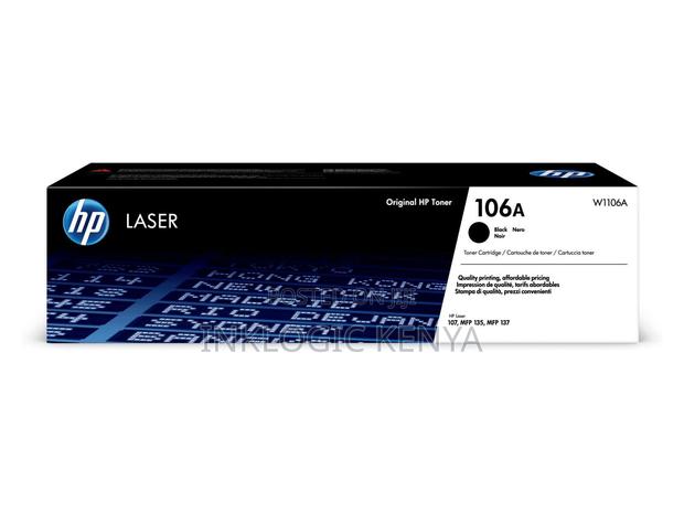 HP 106a Black Laser Toner Cartridge (W1106a)