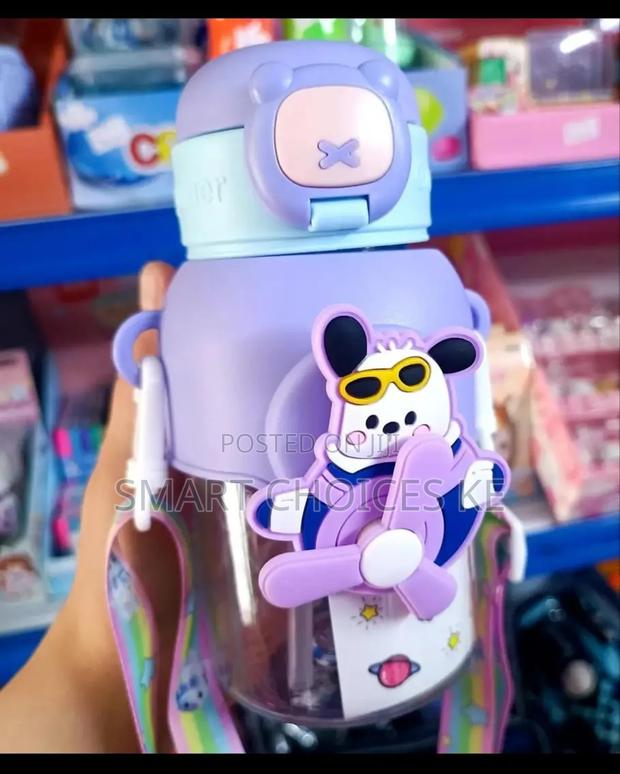 450ml Baby Bottle With Straw - thumbnail 2