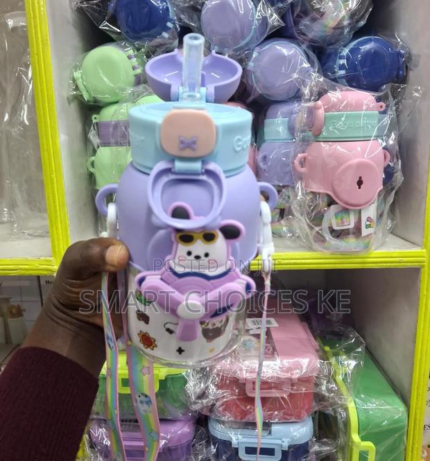 450ml Baby Bottle With Straw - thumbnail 3