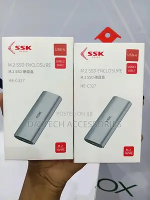 SSK Aluminum M.2 Nvme SSD Enclosure Adapter Usb 3.1 Gen 2 (10 Gbps)