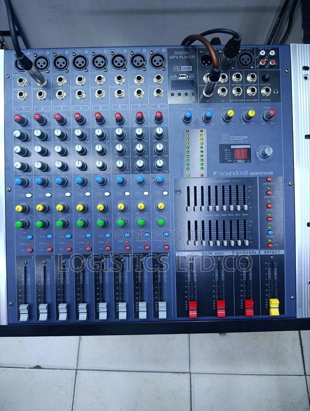 Soundcraft Mg8/2fxusb 8channel Plain Mixer - thumbnail 2