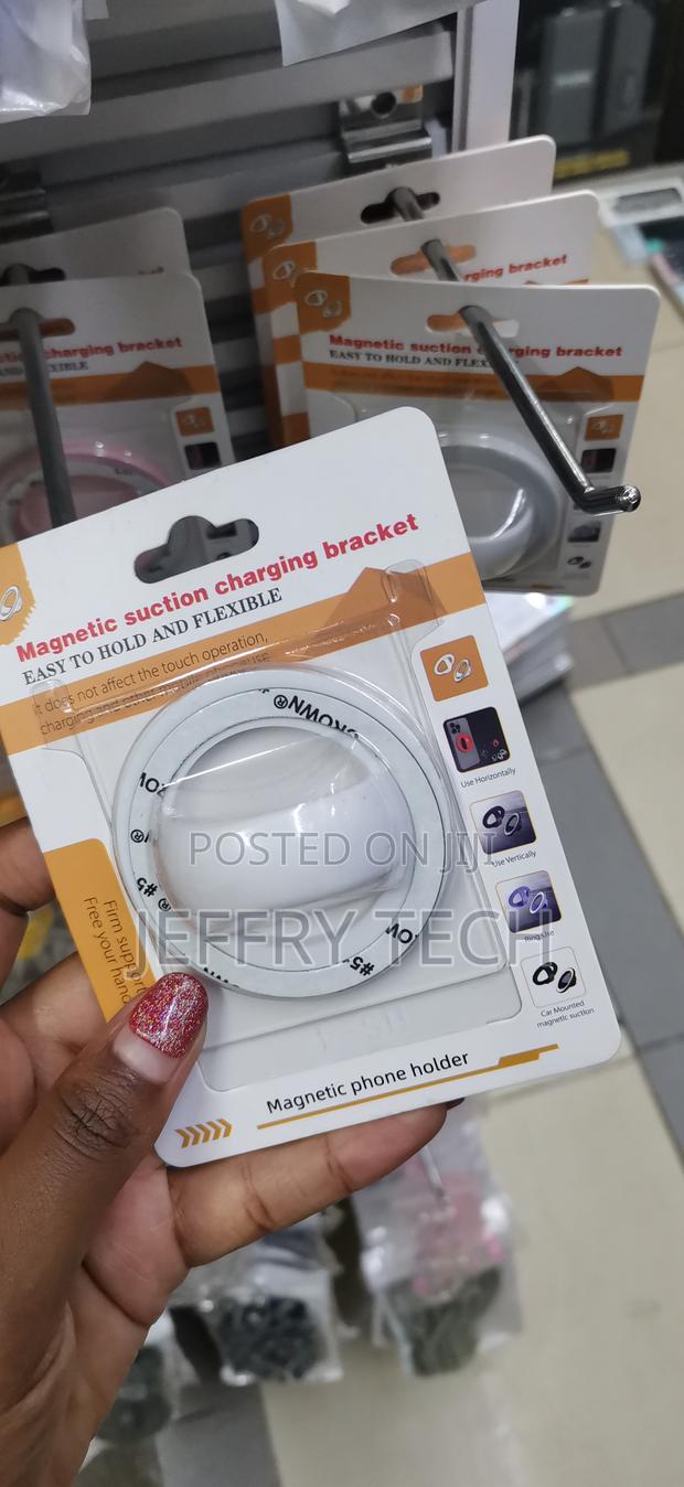 Phone Grip - Finger Loop Design Ring Back Magnet Phone Holder - thumbnail 3