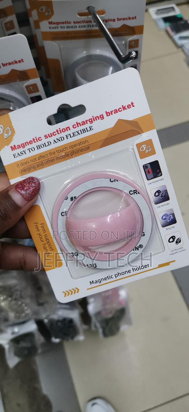 Vichun Silicone Magnetic Phone Grip - Finger Loop Design Ring - thumbnail 3