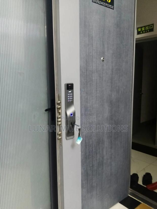 Palm and Face Recognition Smart Locks