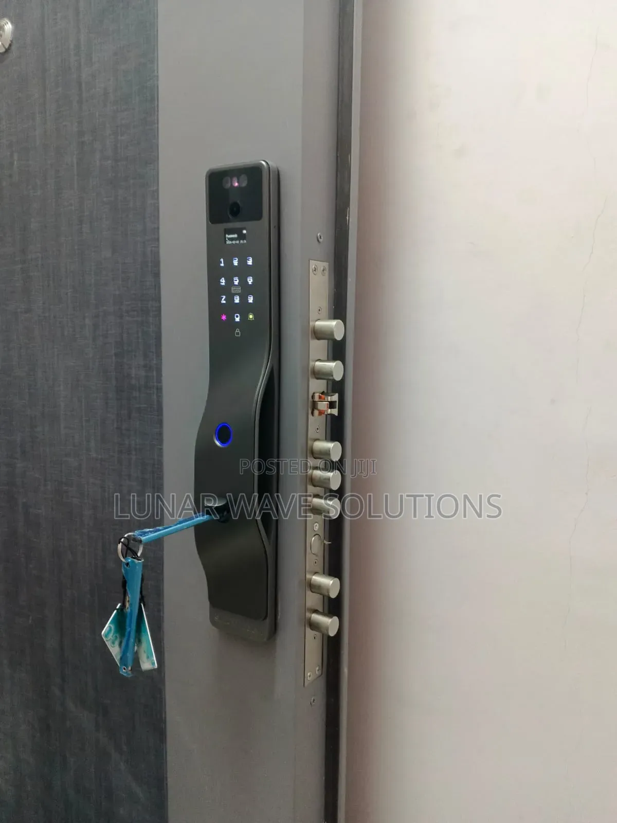 Palm and Face Recognition Smart Locks