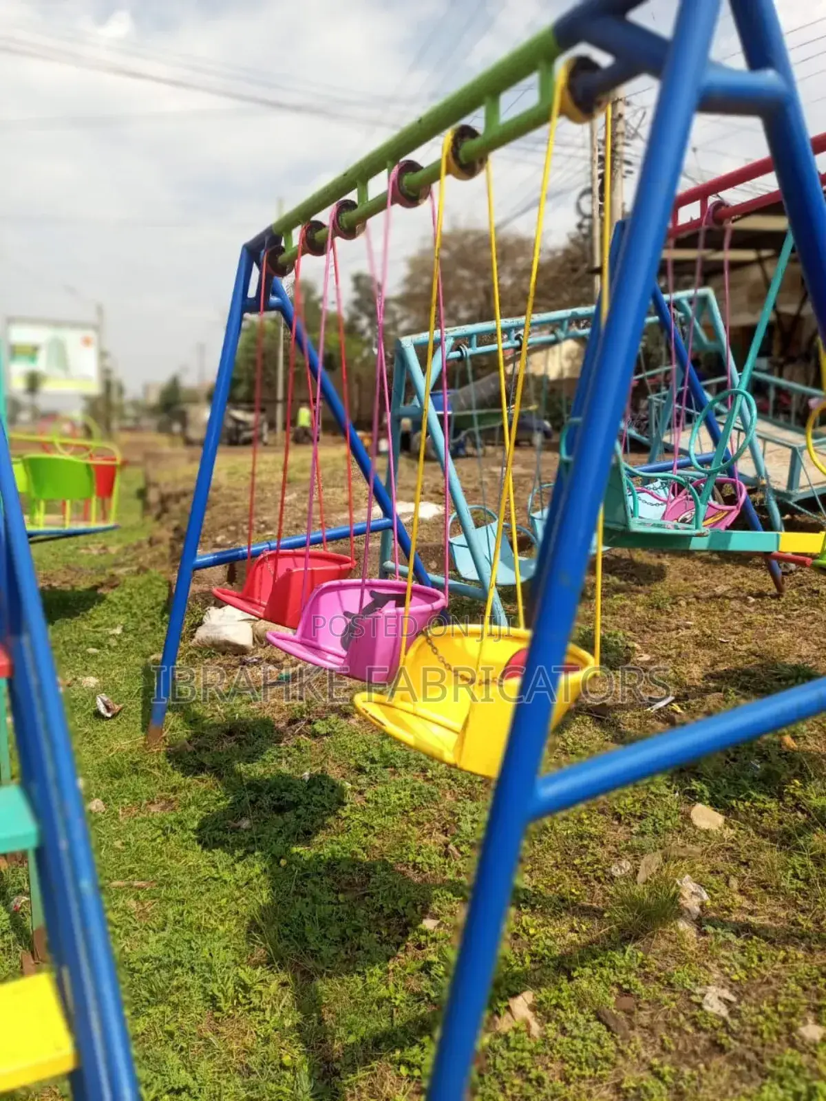 Swings Set and Slides