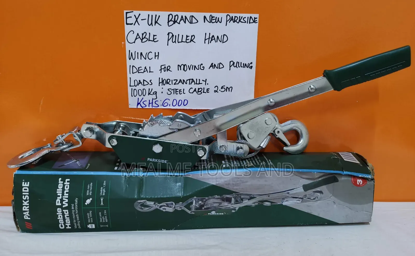 Parkside Cable Hand Winch