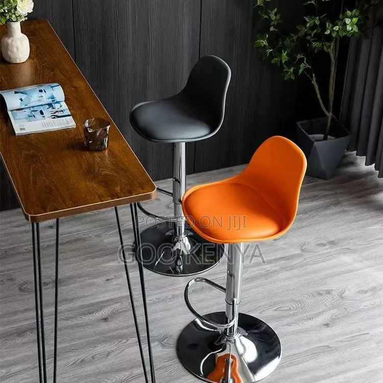 Home Counter Stool; Modern Bar Stool With Height Adjustment