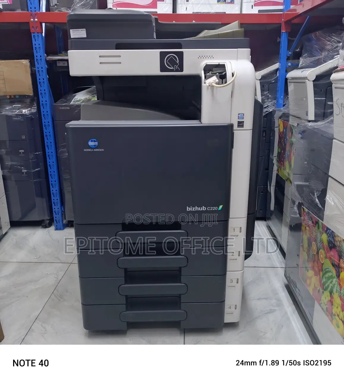 Konica Minolta Bizhub C220 Photocopier Machine